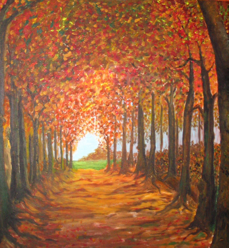 Herfstbos
